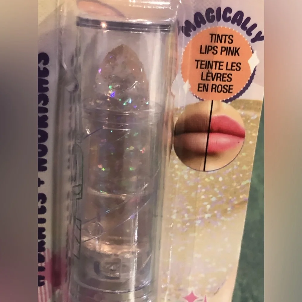 2pack peachy pie scented cheeky & peachy‎ glitter sparkle lip balm new